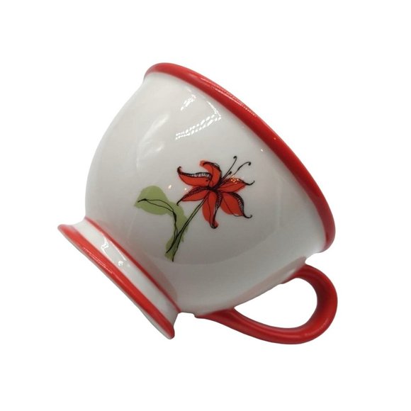 STARBUCKS Mug Orange Tigerlily Uplifting 2006 10 oz - Picture 5 of 8